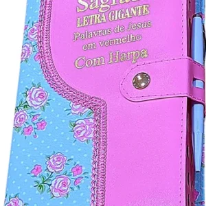 Bíblia Com Letra Grande - Com Harpa E Corinhos Feminina