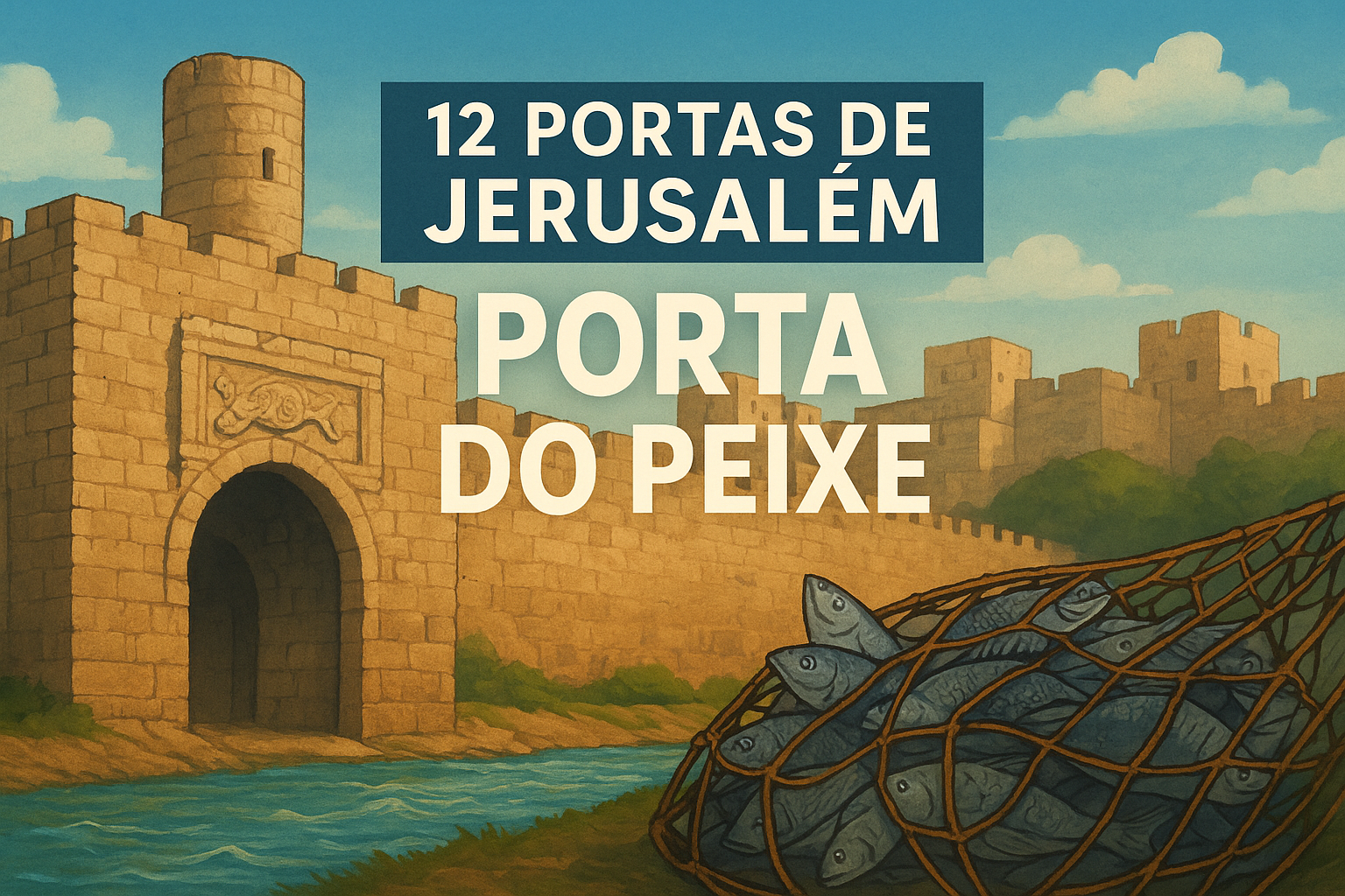 12 Portões  da Santa Cidade – Portão do Peixe: Multiplicação, Provisão e Expansão do Reino de Deus